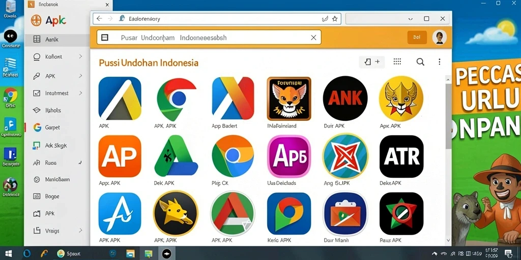 Pemandangan level baru yang memukau.