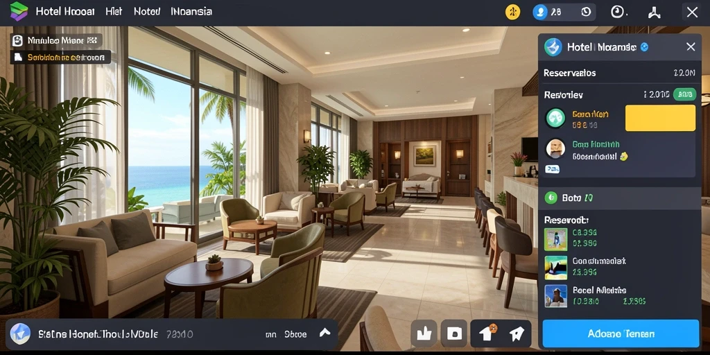 Gambaran gameplay intens saat menghadapi monster.