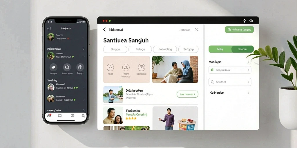 Bergabung dengan teman dalam mode multiplayer.
