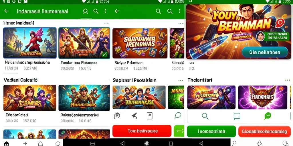 Fitur multiplayer yang memungkinkan bermain dengan teman.