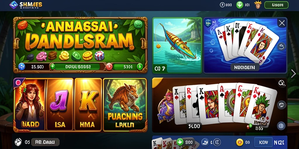 Berbagai mode permainan yang menarik untuk semua pemain.