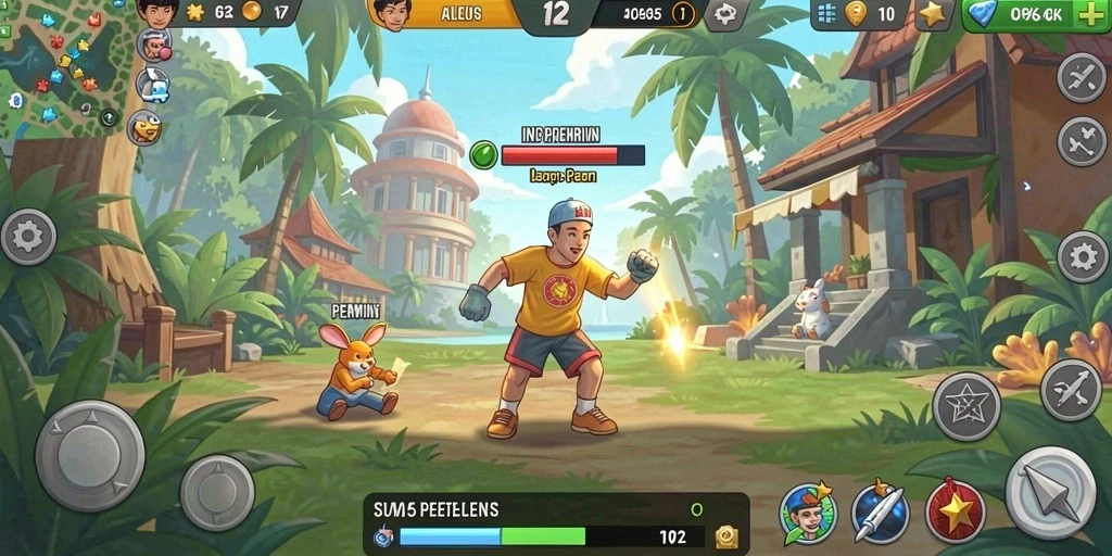 Hadiah menarik untuk pencapaian dalam game.