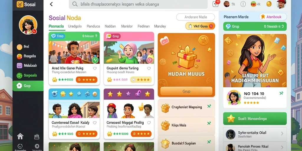 Pengaturan grafis yang dapat disesuaikan untuk pengalaman terbaik.
